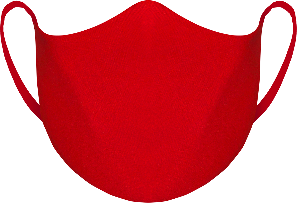 Athletic Knit Reusable Fabric Face Mask Face Masks InStock