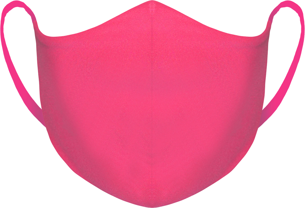 Athletic Knit Reusable Fabric Face Mask Face Masks InStock