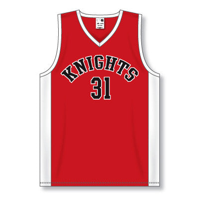 Athletic Knit Pro Cut Basketball Game Jersey with Side Inserts (B2115)
