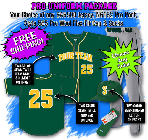 Athletic Knit Pro Softball Uniform Package (SBPAK10)