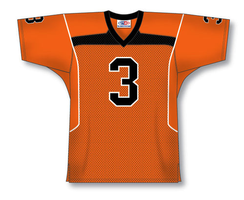 Athletic Knit Custom Made Football Jersey Design 076 Oregon State (F500-076)