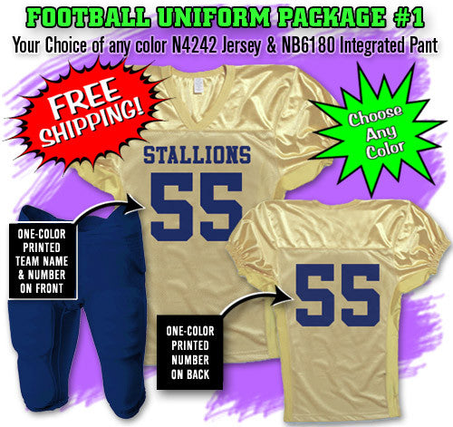 A4 Football Uniform Package 1 (FBUPAK1)