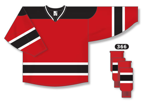 Athletic Knit Pro Series New Jersey 2007 Red Jersey (H550B-566)