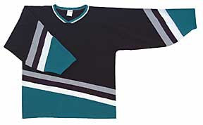 Athletic Knit Anaheim Mighty Ducks Eggplant Blank Jersey