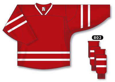 Athletic Knit Pro Series Team Canada 2010 Red Jersey (H550C-802)