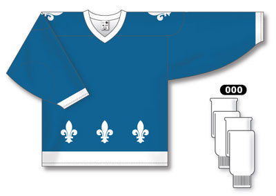 Athletic Knit Pro Series Quebec Vintage 1979 Blue Jersey (H550C-852)