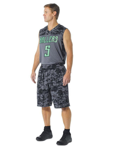 A4 Men's Performance Camo Basketball Muscle (N2345)