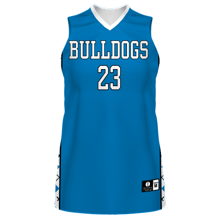 Russell Athletic Ladies Freestyle Sublimated 4-Way Stretch Traditional Basketball Jersey (228315), Color 'Argyle'
