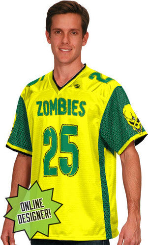 Prosphere Prime Time Custom Sublimated Flag Football Jersey (PS0126-003)