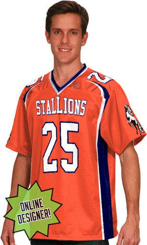 Prosphere Wild Horse Custom Sublimated Flag Football Jersey (PS0126-004)