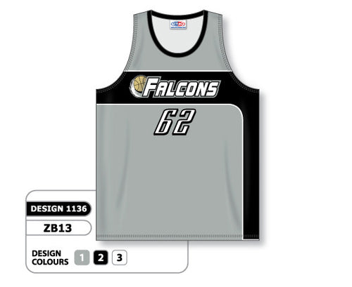 Athletic Knit Custom Sublimated Basketball Jersey Design 1136 (ZB13-1136)