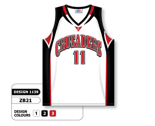 Athletic Knit Custom Sublimated Basketball Jersey Design 1139 (ZB21-1139)