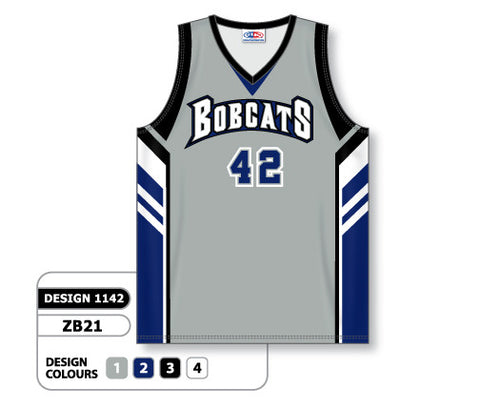 Athletic Knit Custom Sublimated Basketball Jersey Design 1142 (ZB21-1142)