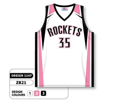 Athletic Knit Custom Sublimated Basketball Jersey Design 1147 (ZB21-1147)