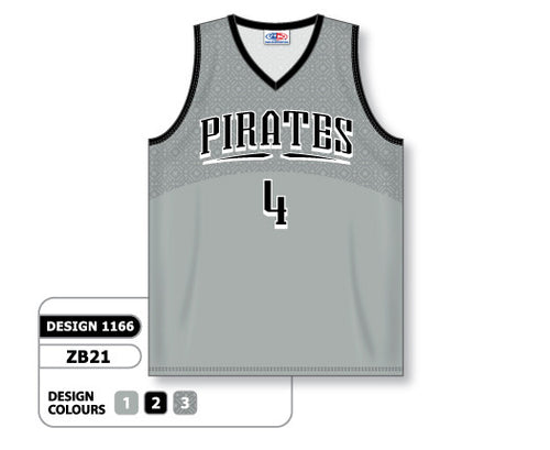 Athletic Knit Custom Sublimated Basketball Jersey Design 1166 (ZB21-1166)