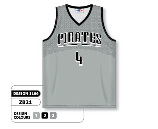 Sublimated Basketball Jersey Pirates style