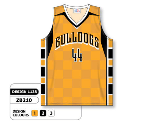 Athletic Knit Custom Sublimated Basketball Jersey Design 1138 (ZB210-1138)