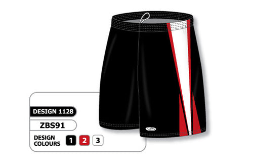 Athletic Knit Custom Sublimated Basketball Short Design 1128 (ZBS91-1128)