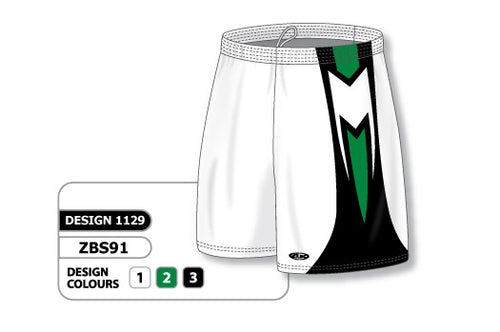 Athletic Knit Custom Sublimated Basketball Short Design 1129 (ZBS91-1129)