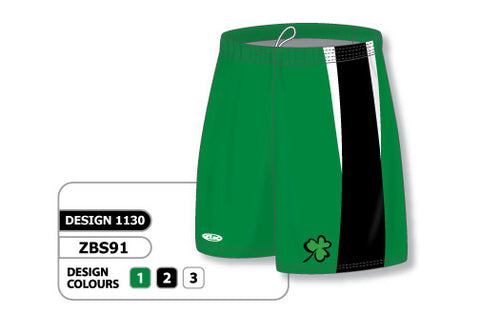 Athletic Knit Custom Sublimated Basketball Short Design 1130 (ZBS91-1130)