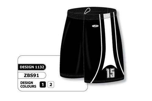 Athletic Knit Custom Sublimated Basketball Short Design 1132 (ZBS91-1132)
