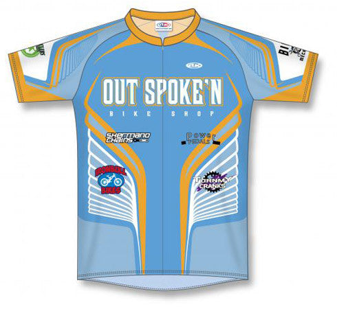 Athletic Knit Custom Cycling Jersey Design 1518 (ZC162-1518)