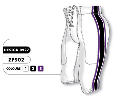Athletic Knit Custom Sublimated Football Pant Design 0927 (ZF902-0927)