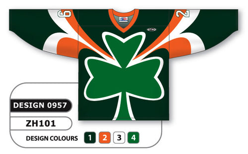 Athletic Knit Custom Sublimated Hockey Jersey Design 0957 (ZH101-0957)