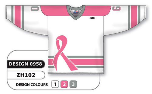 Athletic Knit Custom Sublimated Hockey Jersey Design 0958 (ZH101-0958)