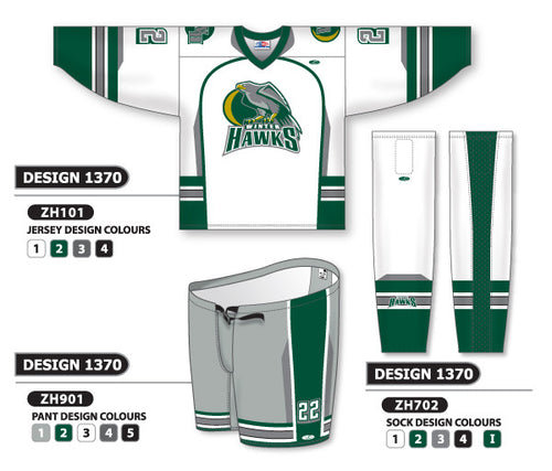 Athletic Knit Custom Sublimated Hockey Uniform Design 1370 (ZH101S-1370)
