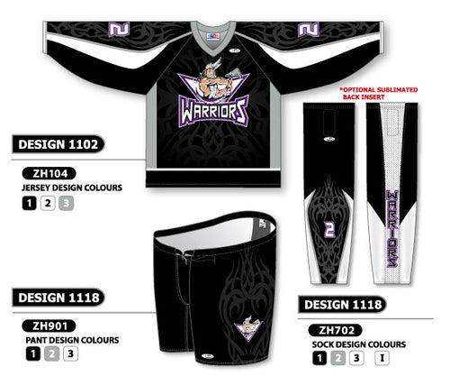Athletic Knit Custom Sublimated Hockey Uniform Design 1102 (ZH104S-1102)