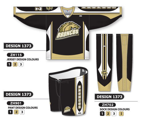 Athletic Knit Custom Sublimated Hockey Uniform Design 1373 (ZH115S-1373)