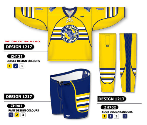 Athletic Knit Custom Sublimated Hockey Uniform Design 1217 (ZH121S-1217)