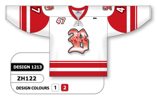 Athletic Knit Custom Sublimated Hockey Jersey Design 1213 (ZH122-1213)