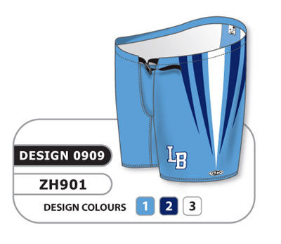 Athletic Knit Custom Sublimated Hockey Pant Shell Design 0909 (ZH901-0909)