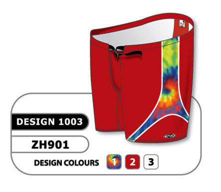 Athletic Knit Custom Sublimated Hockey Pant Shell Design 1003 (ZH901-1003)