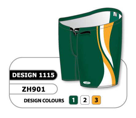 Athletic Knit Custom Sublimated Hockey Pant Shell Design 1115 (ZH901-1115)