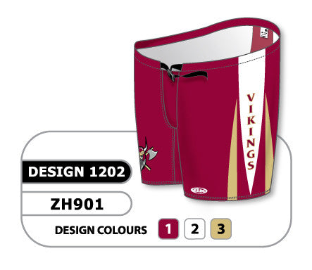 Athletic Knit Custom Sublimated Hockey Pant Shell Design 1202 (ZH901-1202)