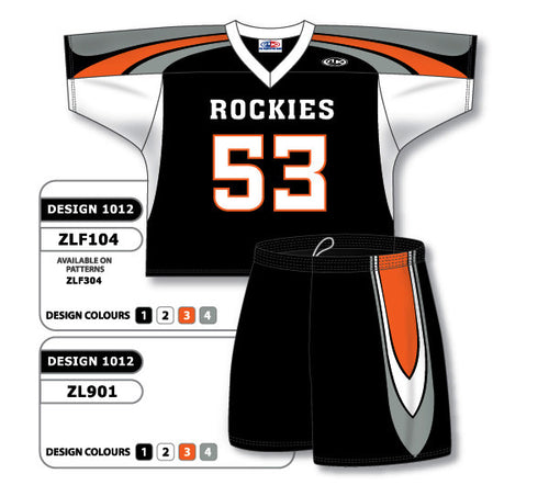 Athletic Knit Custom Sublimated Lacrosse Uniform Set Design 1012 (ZLFS104-1012)