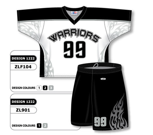 Athletic Knit Custom Sublimated Lacrosse Uniform Set Design 1222 (ZLFS104-1222)