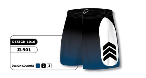 Athletic Knit Custom Sublimated Lacrosse Short Design 1016 (ZLS901-1016)