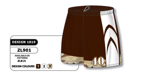 Athletic Knit Custom Sublimated Lacrosse Short Design 1019 (ZLS901-1019)