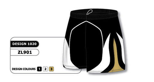 Athletic Knit Custom Sublimated Lacrosse Short Design 1020 (ZLS901-1020)