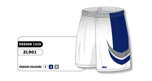 Athletic Knit Custom Sublimated Lacrosse Short Design 1215 (ZLS901-1215)