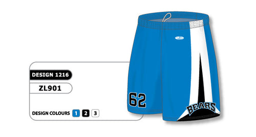 Athletic Knit Custom Sublimated Lacrosse Short Design 1216 (ZLS901-1216)