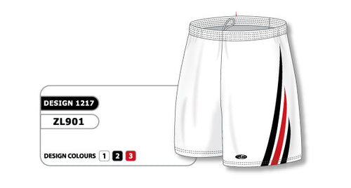 Athletic Knit Custom Sublimated Lacrosse Short Design 1217 (ZLS901-1217)