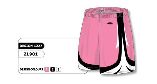 Athletic Knit Custom Sublimated Lacrosse Short Design 1227 (ZLS901-1227)