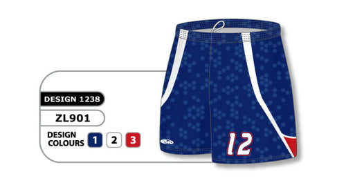 Athletic Knit Custom Sublimated Field Hockey Short Design 1238 (ZFHS901-1238)