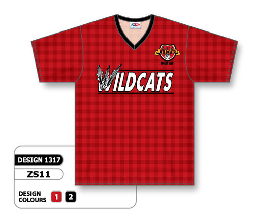 Athletic Knit Custom Sublimated Soccer Jersey Design 1317 (ZS11-1317)