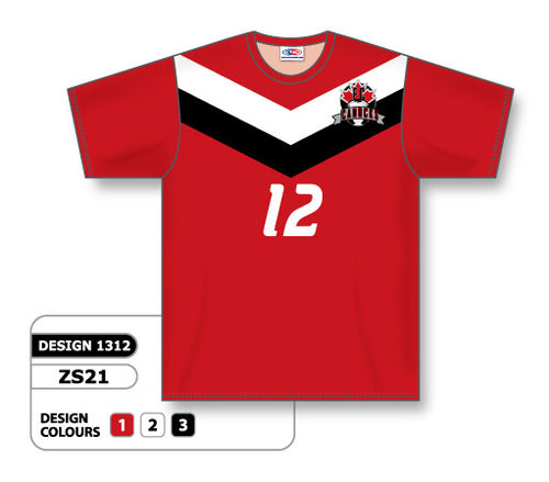 Athletic Knit Custom Sublimated Soccer Jersey Design 1312 (ZS21-1312)